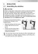 Предварительный просмотр 37 страницы Pari SOLE N Series Manual