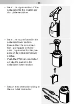 Предварительный просмотр 38 страницы Pari SOLE N Series Manual