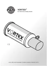 Pari VORTEX 051B0100 Instructions For Use Manual preview