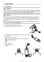 Preview for 6 page of Pari VORTEX 051B0100 Instructions For Use Manual