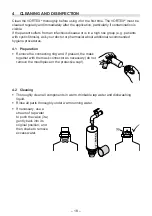 Preview for 9 page of Pari VORTEX 051B0100 Instructions For Use Manual