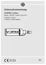 Pari VORTEX Tracheo 051 Instructions For Use Manual предпросмотр