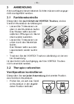 Предварительный просмотр 13 страницы Pari VORTEX Tracheo 051 Instructions For Use Manual