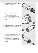 Предварительный просмотр 47 страницы Pari VORTEX Tracheo 051 Instructions For Use Manual