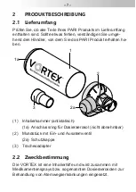 Preview for 7 page of Pari VORTEX Tracheo Instructions For Use Manual