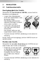 Preview for 10 page of Pari VORTEX Tracheo Instructions For Use Manual