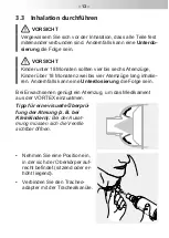 Preview for 13 page of Pari VORTEX Tracheo Instructions For Use Manual