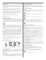 Preview for 6 page of Parish Supply 8070 Mytee-Lite Instructions For Use Manual