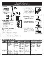 Parish Supply LBH18 Instruction Sheet предпросмотр