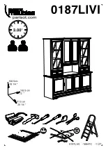 Preview for 1 page of Parisot Meubles 0187LIVI Assembly Manual