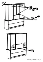 Preview for 22 page of Parisot Meubles 0187LIVI Assembly Manual