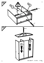 Предварительный просмотр 10 страницы Parisot Meubles 6043RAPT Assembly Manual