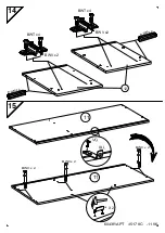 Предварительный просмотр 11 страницы Parisot Meubles 6043RAPT Assembly Manual