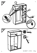 Предварительный просмотр 13 страницы Parisot Meubles 6043RAPT Assembly Manual