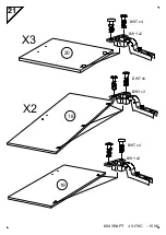 Предварительный просмотр 15 страницы Parisot Meubles 6043RAPT Assembly Manual