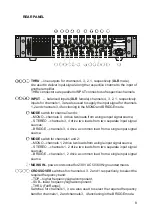 Предварительный просмотр 10 страницы Park Audio II DF series Owner'S Manual