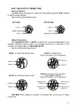 Предварительный просмотр 13 страницы Park Audio II DF series Owner'S Manual