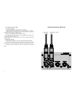 Предварительный просмотр 6 страницы Park Audio II DX1000MB Owner'S Manual