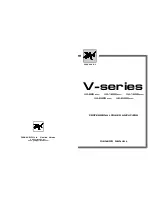 Park Audio II V4-900 MkIII Owner'S Manual предпросмотр