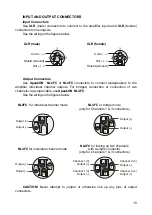 Preview for 12 page of PARK AUDIO DF DSP Series Owner'S Manual