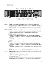 Preview for 10 page of PARK AUDIO DF -series Owner'S Manual