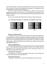 Preview for 6 page of PARK AUDIO df1404 mkII Owner'S Manual