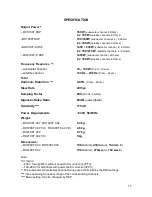 Preview for 13 page of PARK AUDIO DX1000T DSP Owner'S Manual