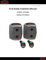 Park-Daddy PD50AA Installation Manual preview