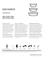 Preview for 1 page of Park Harbor PHFL4071BN/PC/ORB Quick Start Manual