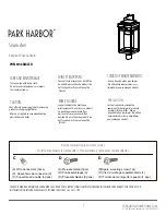 Preview for 1 page of Park Harbor Snowden Installation