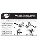 Preview for 1 page of Park Tool BBT-90.3 Manual