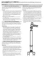 Park Tool CRS-15.2 Instructions preview