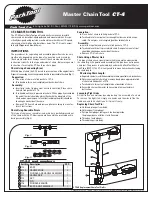 Park Tool CT-4 Quick Manual preview