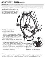 Preview for 3 page of Park Tool DAG-2.2 Instructions Manual