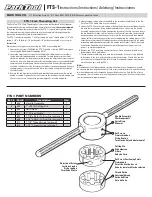 Park Tool FTS-1 Instructions предпросмотр