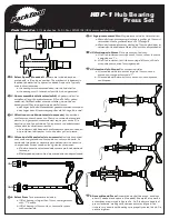 Предварительный просмотр 2 страницы Park Tool HBP-1 Quick Start Manual