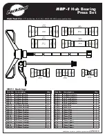 Предварительный просмотр 4 страницы Park Tool HBP-1 Quick Start Manual