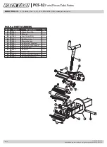 Предварительный просмотр 3 страницы Park Tool PCS-9.2 Instructions