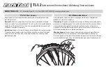 Park Tool TL-1.2 Instructions предпросмотр