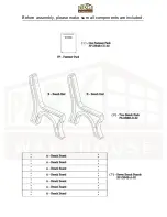 Preview for 2 page of PARK WAREHOUSE 4ft Deluxe Park Bench Manual