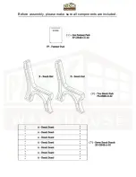 Предварительный просмотр 2 страницы PARK WAREHOUSE 4ft Deluxe Park Bench Manual