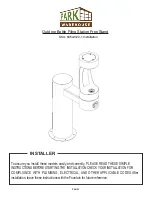 PARK WAREHOUSE 605wf120-1 Installation Instructions preview