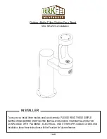Preview for 1 page of PARK WAREHOUSE 605wf120-2 Installation Manual