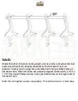 Preview for 5 page of PARK WAREHOUSE Cambridge Assembly Instructions Manual