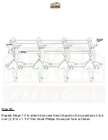 Предварительный просмотр 7 страницы PARK WAREHOUSE Cambridge Assembly Instructions Manual