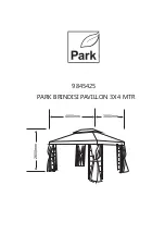 Preview for 1 page of Park BRINDISI Manual