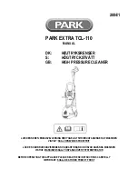 Park TCL-110 Instructions Manual preview