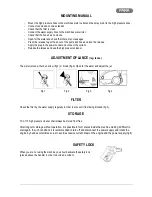 Предварительный просмотр 19 страницы Park TCL-110 Instructions Manual