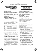 parkell Foramatron D645 Instructions For Use Manual preview