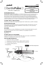 Предварительный просмотр 29 страницы parkell GentlePulse D624MS Instructions For Use Manual